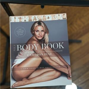 The Body Book by Cameron Diaz - White Cover